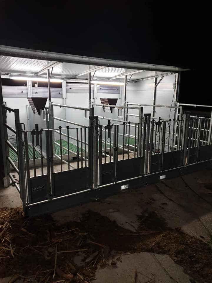 Quattro Calf Hutch The best calf hutch for 4 calves Topcalf