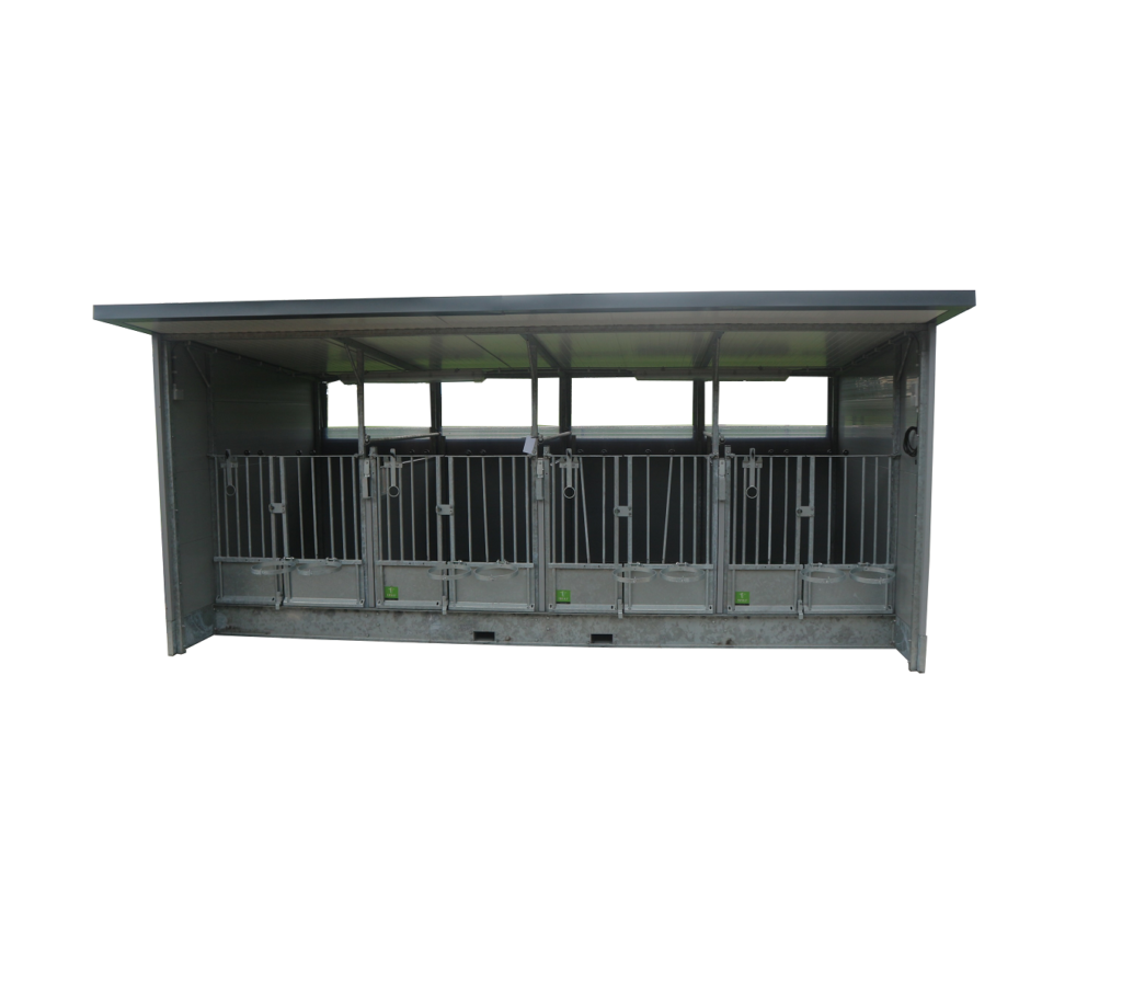 Quattro Calf Hutch The best calf hutch for 4 calves Topcalf